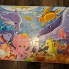 Ocean Floor Puzzle In Box - All Pieces Included 