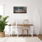 Framed Canvas Prints The Last Supper By Leonardo Da Vinci Classic Jesus Art