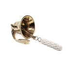 Large Solid Brass Nautical Ship s Bell  Antique Reproduction  6   