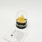 Walt Disney World Parks Cinderella Gold Castle Mickey Glitter Mini Water Globe