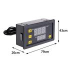 2x W3230 Digital Temperature Controller Thermostat 20a Dc 12v 24v Ac110-220v Us