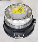 Flashing Amber Led Strobe Beacon W Magnet Base And Rechargeable Batteries