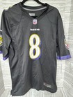 Nike Nfl Baltimore Ravens Lamar Jackson Jersey Men   s Small Black  8   read Details