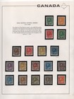 Canada 1912-1925 Collection Of 37 Stamps Of King George V Including All Coils