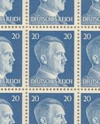 Stamp Germany Mi 791 Sc 516 Sheet 1941 Wwii Fascism War Era Hitler German Mnh