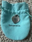 Tiffany   Co Silver I Love You Engraved Charm