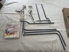 Regalo Swing Down Bed Rail With Reinforced Anchor Safety System 43 wx20h - White
