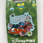 Disney Parks Pin Lilo   Stitch  laughing All The Way  Christmas Holiday 3d Pin
