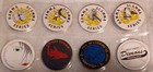 Lot Of 40 Vintage Hawaiian Milk Cap  Pogs   Hama  Sumo aquarius  Others