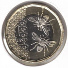 2023 Great Britain Brilliant Uncirculated 1 Pound Kciii   Bees Coin 