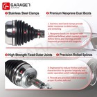 Pair Front Cv Axle Shaft For 2019 2020 2021 2022 2023 Tesla S X