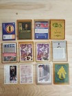 Vintage Sports Card Lot 12 Collectible Baseball Basketball Football Hockey Cards