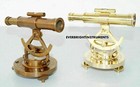 Set Of 2 Nautical Vintage Antique Survey Compass Theodolite Handmade Instrument