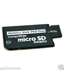 Lot X 20 Memory Stick Ms Pro Duo Adapter Micro Sd Sdhc Tf Card Reader Psp Series