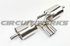 Circuit Werks 97-04 Porsche Boxster 986 Brushed Exhaust System Base S Models