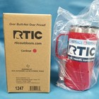 Rtic Travel Coffee Cup 16 Oz Mug Stainless Steel Cardinal Nib