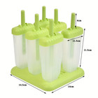 12-pack Homemade Popsicle Molds With Sticks     12 Cavity Diy Ice Pop Maker For Yo