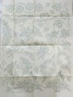 Vtg Transfer 181 Daffodil Rose Floral Linen Pillowcase Embroidery Pattern Unused