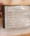Lot Of 4 10ct Tula   Heatherfield Wichelt Aida Cross Stitch Fabric Tan Black  