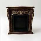 59pc Bespaq   Elegant Editions Mahogany 1 12 Victorian Miniature Furniture Set