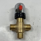 Brass Thermostatic Mixing Valve Bathroom Faucet Temperature Control In Celcius