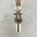 Vintage German Gamsbart Hunting Hat Brush Natural Hair Stag Head Trachten