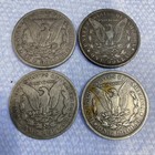 Lot Of 4 Morgan Silver Dollars 1884 1888-o 1886 1921 Circulated  5