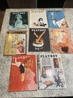 Lot Of 8 1964 Playboy Magazines Marilyn Monroe Jan Sept Feb Dec June May Aug Nov