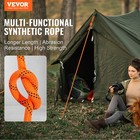 Vevor Arborist Tree Climbing Rope Double Braid Polyester 1 2  X 220  48-strand