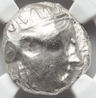 Ngc Ch Au  Attica Athens 353-294 Bc  Owl Ar Tetradrachm Silver Athena Greek Coin