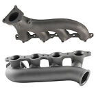 Pair Turbo Exhaust Manifold Header For Chevy Silverado For Gmc Sierra Ls 5 3 4 8