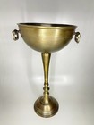 Floor Standing Bowl Champagne Bucket Distressed Look Wine Cooler Ice Gift