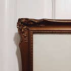 Vintage Ornate Victorian Style Wood Frame With Glass Painted