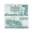 100 X Royal Bank Of Scotland Rbs 1 Scottish Pound Uk Unc 2001 British Banknotes 
