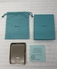 Tiffany   Co Sterling Silver Tray W  Original Box - 4 5  By 6  Project Jewel Box