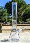 16 Inch Big Showerhead Perc Glass Bong Quality Tobacco Smoking Water Pipe Hookah