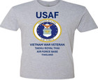 U-tapao Royal Thai Thailand  Vietnam  shirt W emblem usaf Officially Licensed