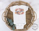 Personalized Floral Baby -- Personalized Name Baby Girl Gift- Fall Floral