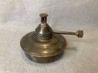 Vintage Silver Plate Chafing Dish Alcohol Burner With Wick 2 75   h   Base 2 85    D