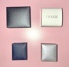 Lot Of 4 Jewelry Hinged Gift Boxes Empty