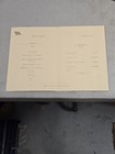 Vintage 1919 Holland-america Line S s  Rotterdam Dinner Menu Card Ss Statendam