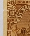 El Salvador Stamps  1896  Sc 157f  Mint  Nh  No Gum  Imp  Unwmk  Block Of 4