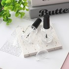 Empty Nail Polish Bottles With Brush Clear Containers 15ml For Nails Art Samples