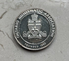 1998 Ottawa Ontario Numismatic Association  999 Silver Round