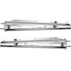 30  Stainless Steel Straight Mud Flap Hanger 2 1 2  Bolt Semi Truck Chrome