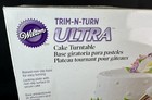 Wilton Trim-n-turn Ultra Cake Turntable Lazy Susan Cake Decorating Stand Locks