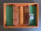 Shut The Box - Double Side Dice Game - Wooden Box