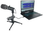 Rockville A-stream Streaming Usb Microphone Computer Mic stand cable boom Arm