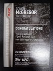 2015 Topps Ufc Champions Fighter Auto Conor Mcgregor Auto  fa-cmc