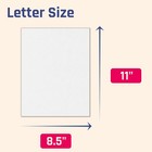 20 Sheets  Heavy White Cardstock - 8 5 X 11  110 Lb 300 Gsm
